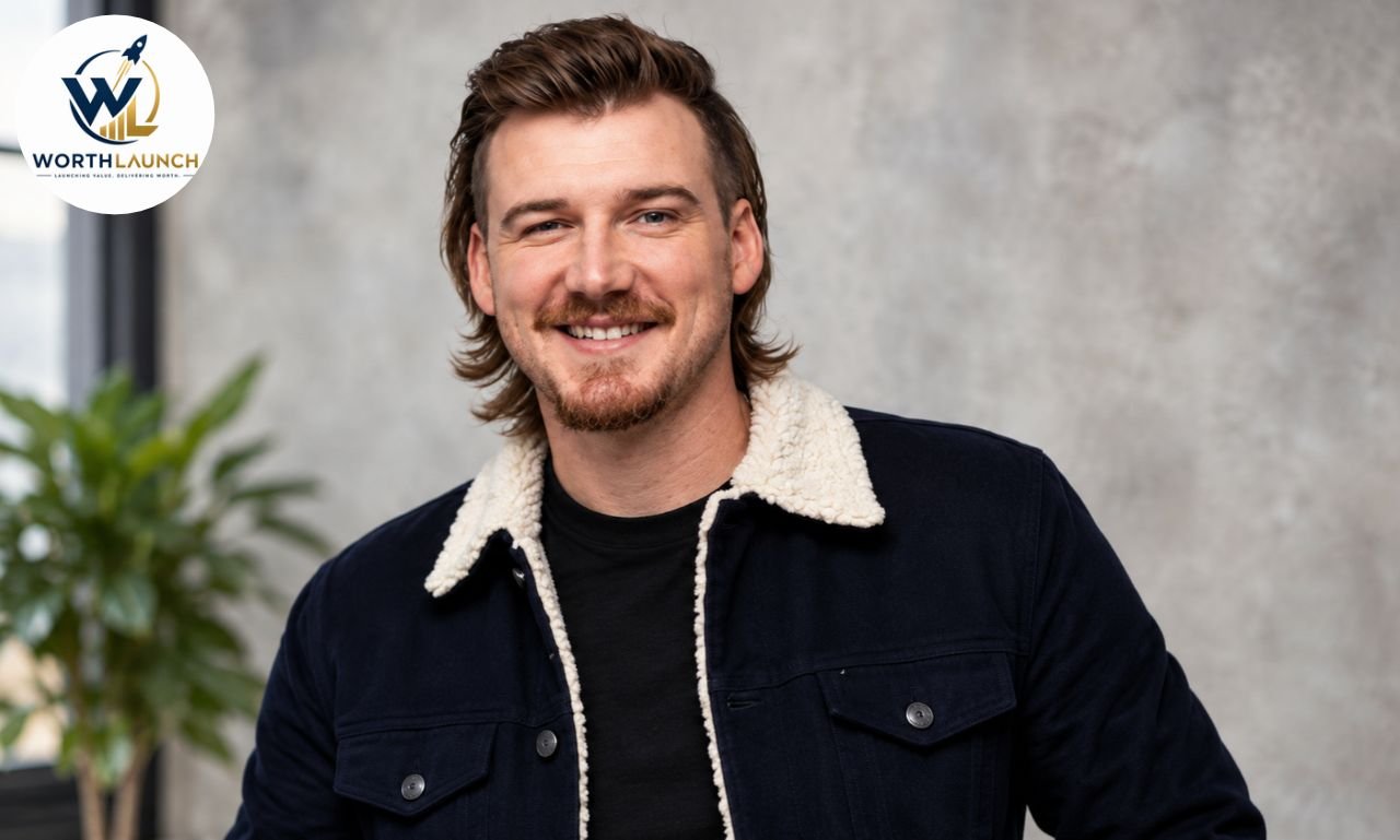 Morgan Wallen smiling in black jacket